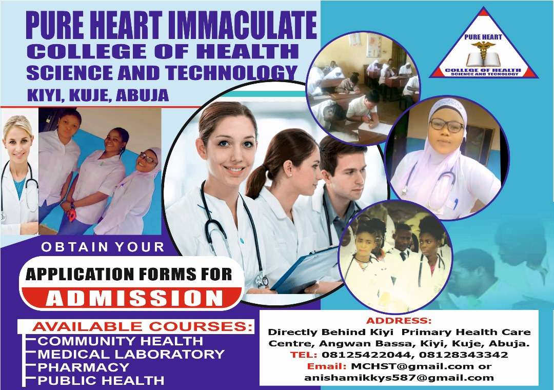 PureHeartImmaculateCollegeOfHealthKiyiAbuja